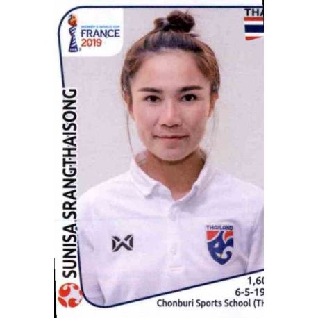 Sunisa Srangthaisong Thailand 430 Panini Fifa Women's World Cup France 2019 
