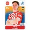Cromo de Viktor Tsygankov Girona Topps Champions 2024 25 Sticker Album