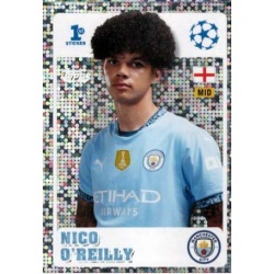 Nico O'Reilly Manchester City 1st Sticker 232