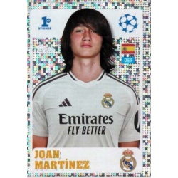 Juan Martínez Real Madrid 1st Sticker 235