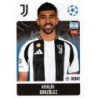 Cromo de Nicolás González Juventus Topps Champions Stickers 24/25