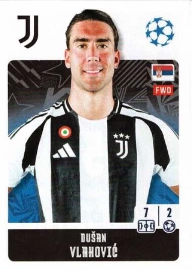 Buy Online Dušan Vlahović Juventus Topps Champions 2024/25