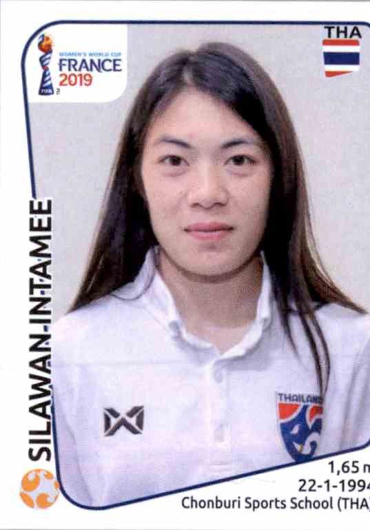 Nipawan Panyosuk Panini Frauen WM 2019 Sticker 437 Thailand 