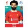 Cromo de Mohamed Salah Liverpool Topps Champions Stickers 2024/25