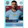 Sale Sticker Kyle Walker Manchester City Captain Topps Champions 2024/25