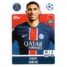 Cromos de Fútbol Achraf Hakimi PSG Topps Champions 2024 25 Sticker Album
