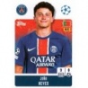 Venta Cromo João Neves PSG Topps Champions 2024 25 Sticker Album