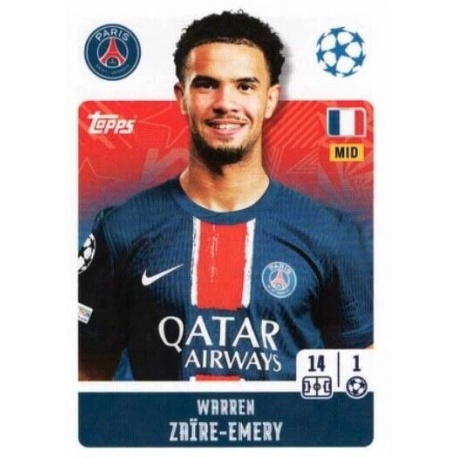 Warren Zaïre-Emery PSG 290