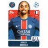 Venta Cromo Bradley Barcola PSG Topps Champions 2024/25