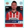 Cromos de Fútbol Luuk de Jong Captain PSV Eindhoven Topps Champions Stickers 24/25