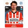 Cromos de Fútbol Olivier Boscagli PSV Eindhoven Topps Champions Stickers 2024/25