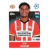 Cromos de Fútbol Ryan Flamingo PSV Eindhoven Topps Champions 2024 25 Sticker Album