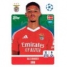 Offer Online Alexander Bah SL Benfica Topps Champions Stickers 24/25