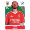 Offer Online Fredrik Aursnes SL Benfica Topps Champions Stickers 24/25