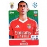 Sale Online Ángel Di María SL Benfica Topps Champions 2024 25 Sticker Album