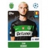 Sale Online Zeno Debast Sporting Clube de Portugal Topps Champions Stickers 2024/25