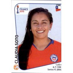 Claudia Soto Chile 455 Panini Fifa Women's World Cup France 2019 
