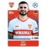 Cromo de Deniz Undav VfB Stuttgart Topps Champions 2024 25 Sticker Album
