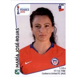 María José Rojas Chile 456 Panini Fifa Women's World Cup France 2019 
