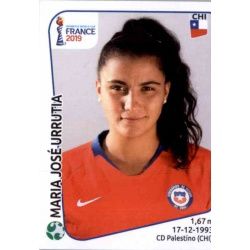 Maria José Urrutia Chile 460 Panini Fifa Women's World Cup France 2019 