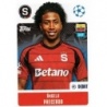 Offer Online Ángelo Preciado AC Sparta Praha Topps Champions Stickers 24/25