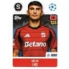 Offer Online Qazim Laçi AC Sparta Praha Topps Champions 2024 25 Sticker Album