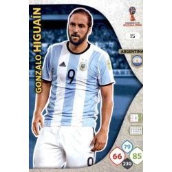 Gonzalo Higuaín Argentina 15 Adrenalyn XL World Cup 2018 