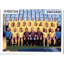 Alineación Sweden 462 Panini Fifa Women's World Cup France 2019 
