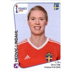 Hedvig Lindahl Sweden 463 Panini Fifa Women's World Cup France 2019 