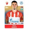 Sale Sticker Ognjen Mimović FK Crvena Zvezda Topps Champions 2024 25 Sticker Album