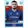 Sale Online Arijan Ademi GNK Dinamo Zagreb Captain Topps Champions 2024 25 Sticker Album