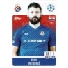 Buy Sticker Bruno Petković GNK Dinamo Zagreb Topps Champions 2024/25
