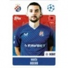 Sale Online Arbër Hoxha GNK Dinamo Zagreb Topps Champions Stickers 2024/25
