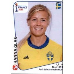 Hanna Glas Sweden 467 Panini Fifa Women's World Cup France 2019 