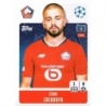 Buy Sticker Edon Zhegrova LOSC Lille Topps Champions 2024/25 Stickers