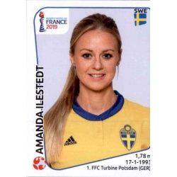 Amanda Ilestedt Sweden 470 Panini Fifa Women's World Cup France 2019 