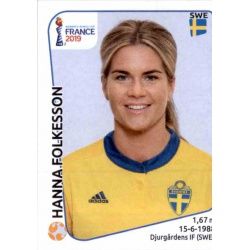 Hanna Folkesson Sweden 474 Panini Fifa Women's World Cup France 2019 