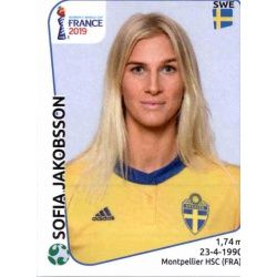 Sofia Jakobsson Sweden 477 Panini Fifa Women's World Cup France 2019 