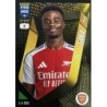 Cromo de Bukayo Saka Arsenal Fifa 365 Stickers 2025 Panini