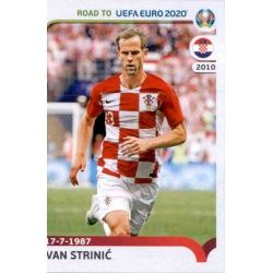 Ivan Strinić Croatia 40 Panini Road to UEFA EURO 2020 Sticker Collection