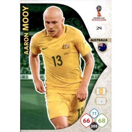 Aaron Mooy Australia 24 Adrenalyn XL Russia 2018 