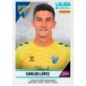 Offer Online Carlos López Málaga Panini Stickers Segunda Division 2024-25