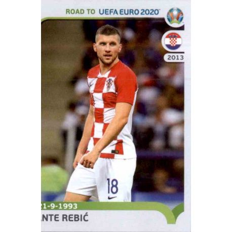 Ante Rebić Croatia 48 Panini Road to UEFA EURO 2020 Sticker Collection