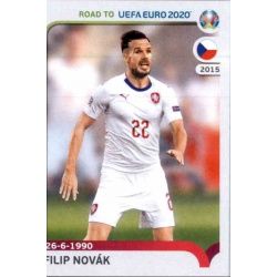 Filip Novák Czech Republic 54 Panini Road to UEFA EURO 2020 Sticker Collection