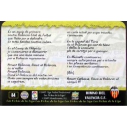 Offer Online Himno Valencia Valencià Fichas de la Liga 2008 Mundicromo