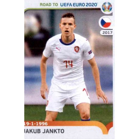 Jakub Jankto Czech Republic 61 Panini Road to UEFA EURO 2020 Sticker Collection