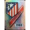 Sale Cards Escudo Atletico Madrid Jaspeado Vertical 2008 Fichas de La Liga