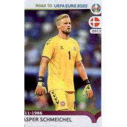 Kasper Schmeichel Denmark 67 Panini Road to UEFA EURO 2020 Sticker Collection