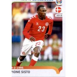 Pione Sisto Denmark 76 Panini Road to UEFA EURO 2020 Sticker Collection
