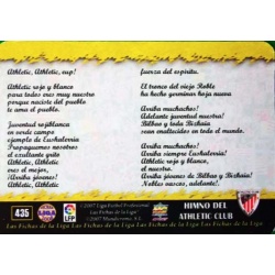 Buy Online Himno Athletic Bilbao Athletic Eup Castllano Fichas de la Liga 2008